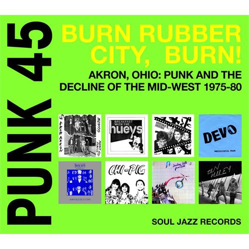 Diverse Artister Punk 45: Burn, Rubber City (LP)